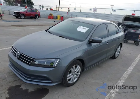 2017 Volkswagen Jetta 1.4T S z USA, uszkodzony, nr VIN 3VW2B7AJ6HM287658